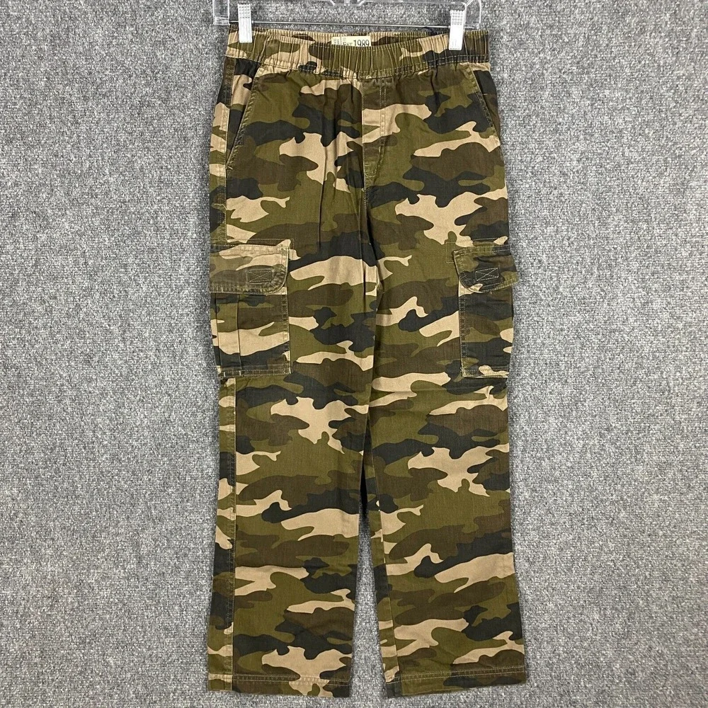 The‎ Children's Place Cargo Pants 14 Yrs Camouflage Stretch 100% Cotton